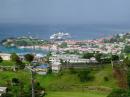 St George: The capital of Grenada taken from Fort Matthew